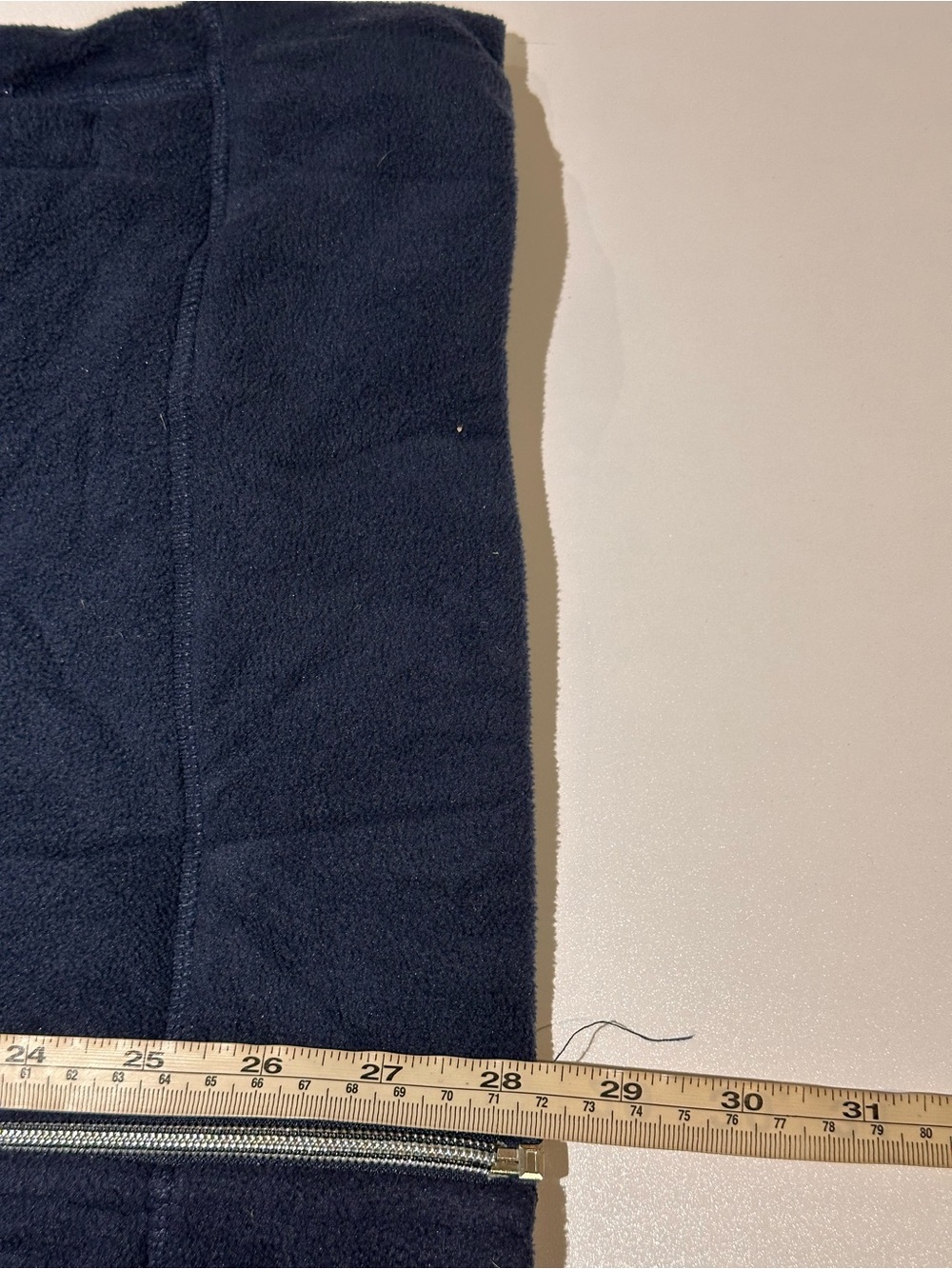 Tommy Hilfiger Navy Sport Fleece Pullover with Logo Tag - Picture 5 of 6